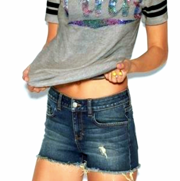 NWOT-VS PINK HighRise CutOff Short SIZE 6 - Picture 10 of 11